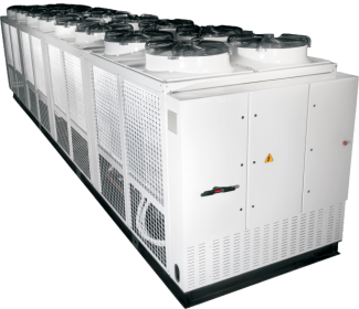 Αερόψυκτοι Ψύκτες Νερού με Κοχλιωτούς Συμπιεστές